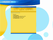 Tablet Screenshot of david.limbach.com
